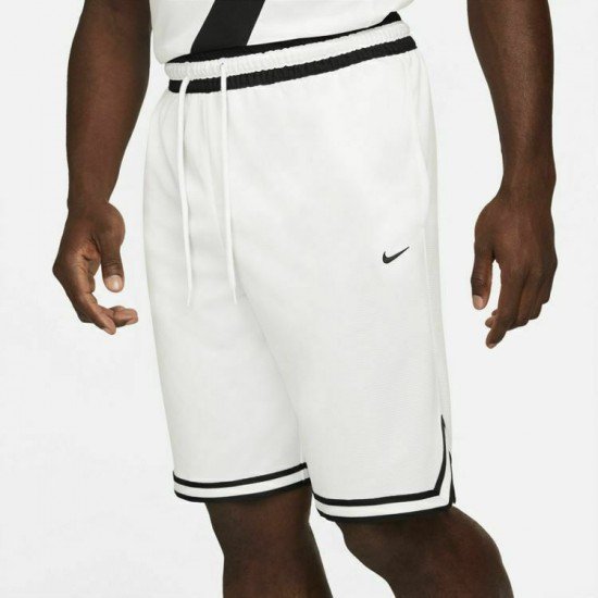Nike DNA Αθλητική Ανδρική Βερμούδα Dri-Fit Λευκή
