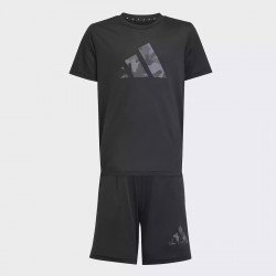 adidas  unisex Σετ με Σορτς Καλοκαιρινό 2τμχ Μαύρο