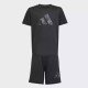 adidas  unisex Σετ με Σορτς Καλοκαιρινό 2τμχ Μαύρο