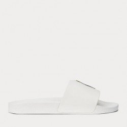 Ralph Lauren  unisex Slides Λευκά