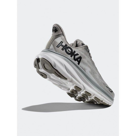 Hoka Clifton 9 Ανδρικά Αθλητικά Παπούτσια Running Γκρι