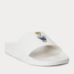 Ralph Lauren  unisex Slides Λευκά