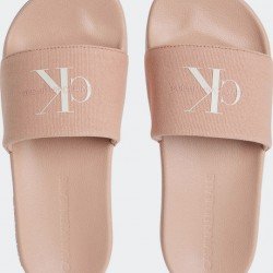 Calvin Klein Slides σε Καφέ Χρώμα