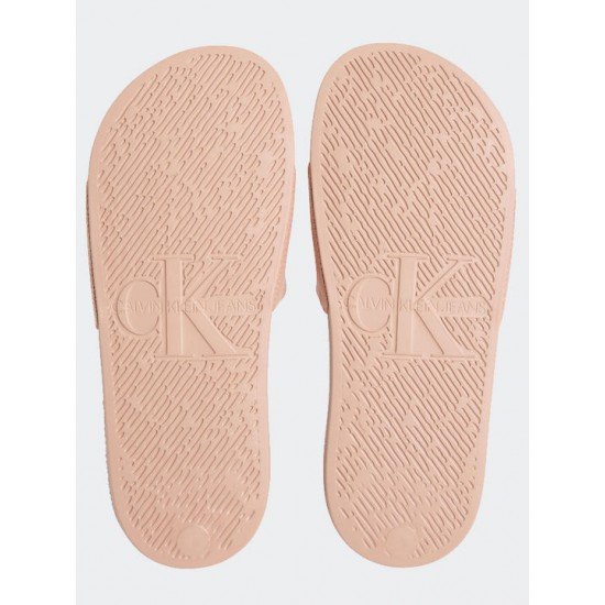Calvin Klein Slides σε Καφέ Χρώμα