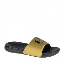 Under Armour Ansa Fixed Slides σε Χρυσό Χρώμα
