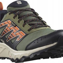 SalomonWander GTX Ανδρικά Αθλητικά Παπούτσια Trail Running Πράσινα Αδιάβροχα με Μεμβράνη Gore-Tex