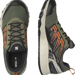 SalomonWander GTX Ανδρικά Αθλητικά Παπούτσια Trail Running Πράσινα Αδιάβροχα με Μεμβράνη Gore-Tex