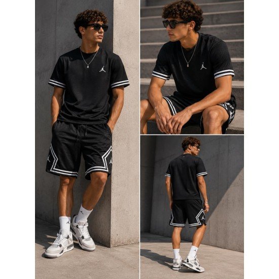  Jordan Καλοκαιρινό Άνετο Αθλητικό Σετ unisex