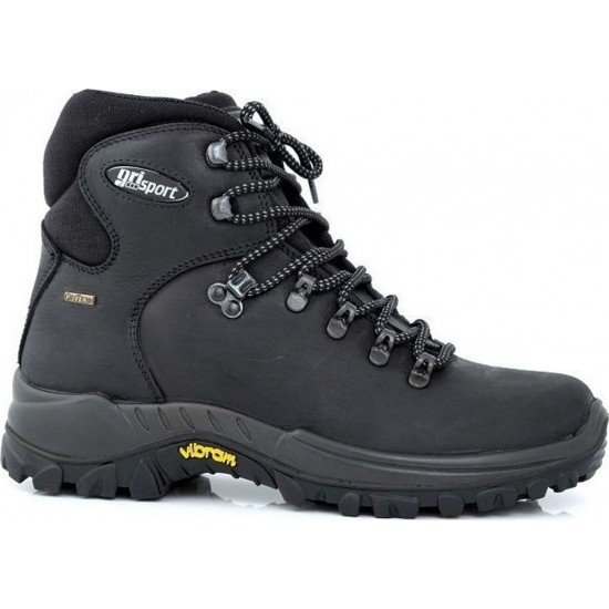 Grisport 10303 Ανδρικά Ορειβατικά Μποτάκια Αδιάβροχα Μαύρα
