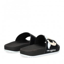 Karl Lagerfeld unisex  Σαγιονάρες Μαύρες