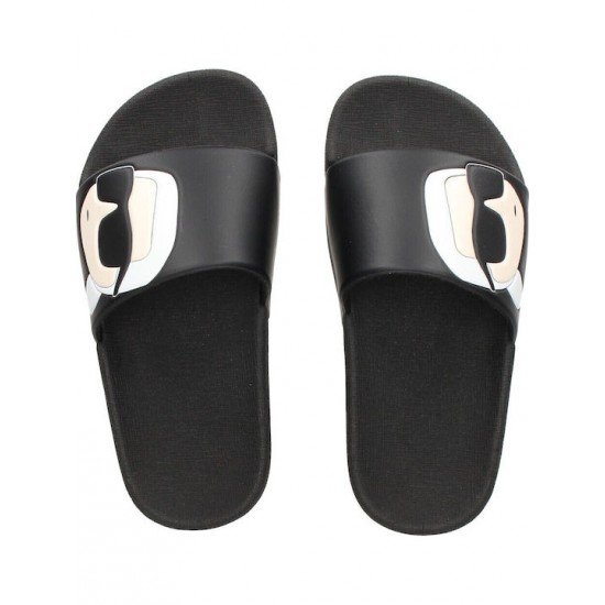 Karl Lagerfeld unisex  Σαγιονάρες Μαύρες